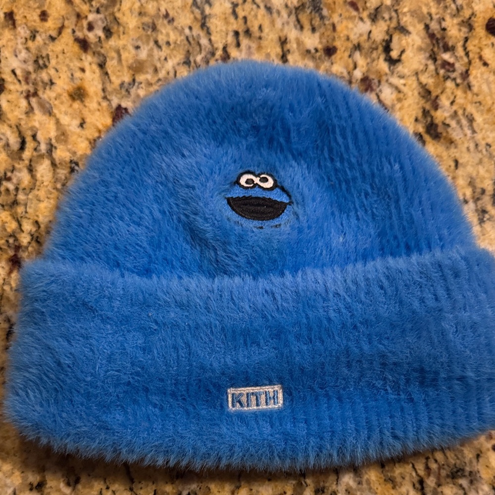 Kith kids Cookie Monster Beanie